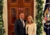 White House Spokesperson Shares New Year's Eve Private Photos: 28-Year-Old Levitt and 60-Year-Old Billionaire Husband Make Rare Joint Appearance
