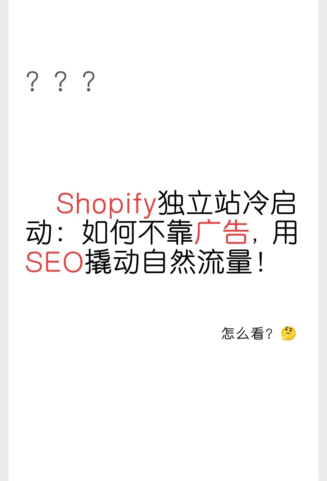 独立站如何不靠广告，用SEO撬动自然流量.jpg