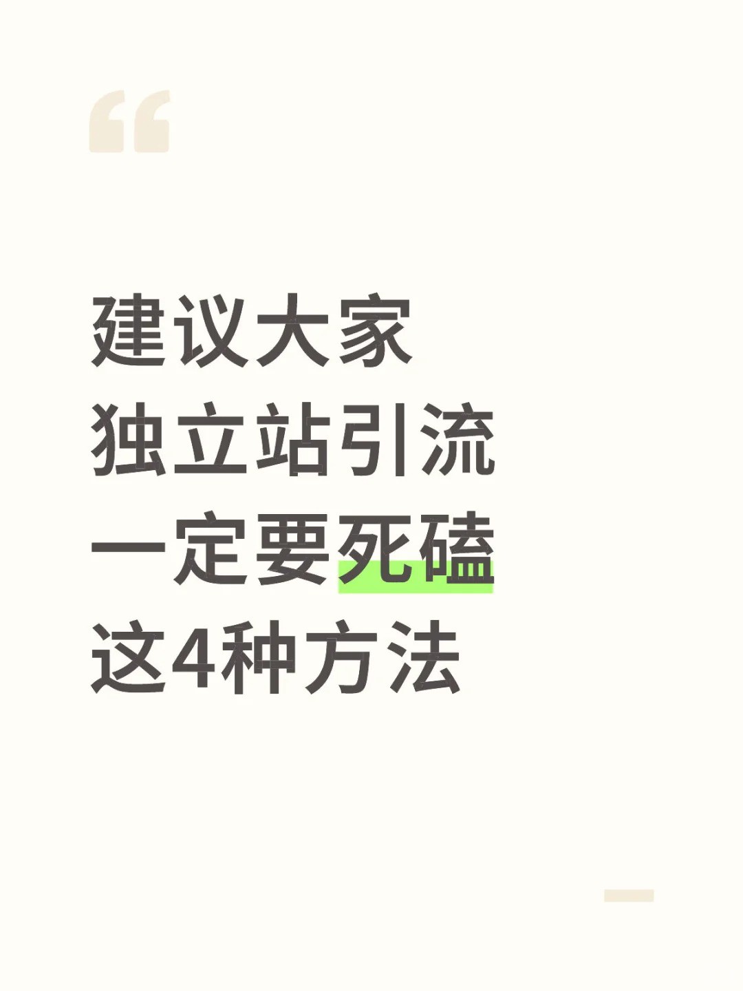 独立站引流，GEO优化不能错过.jpg