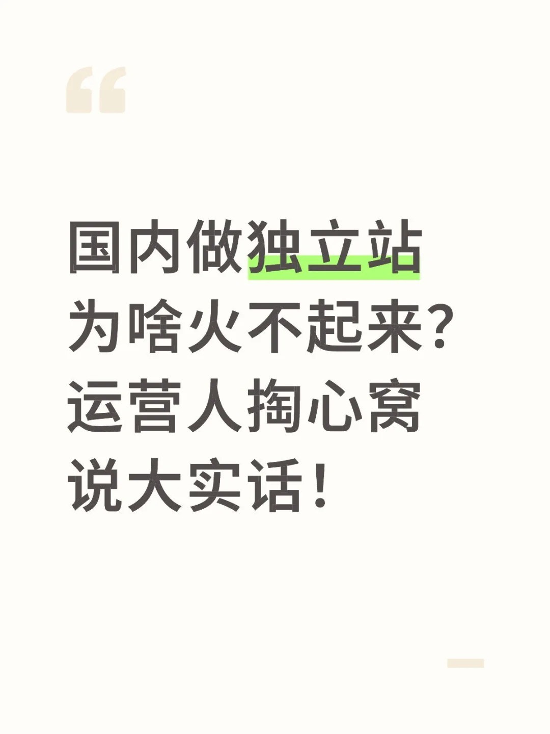 国内做独立站为啥火不起来？运营人掏心窝说.jpg