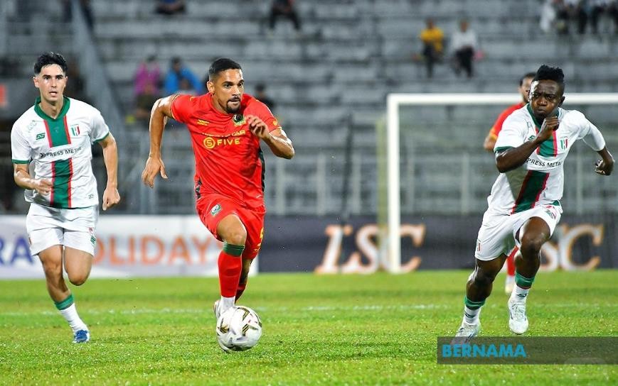 Ahmad Danial Bags Brace To Star In Kuching City Victory.jpg