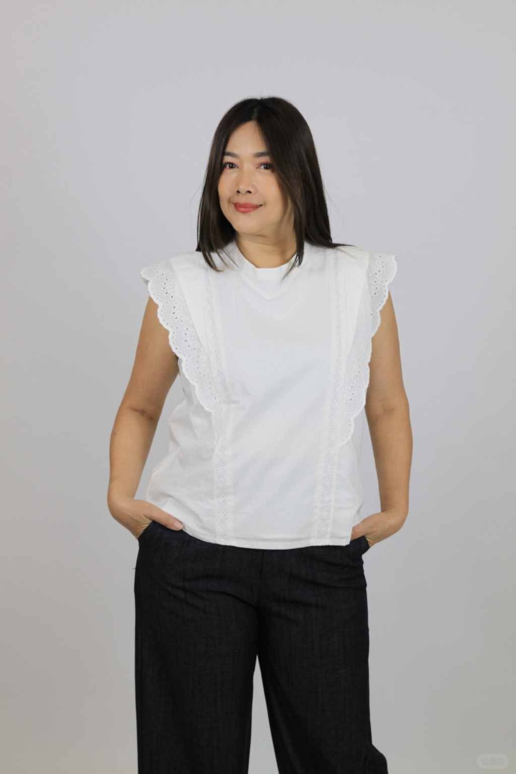 Flutter Lace Accent Blouse (6).jpg