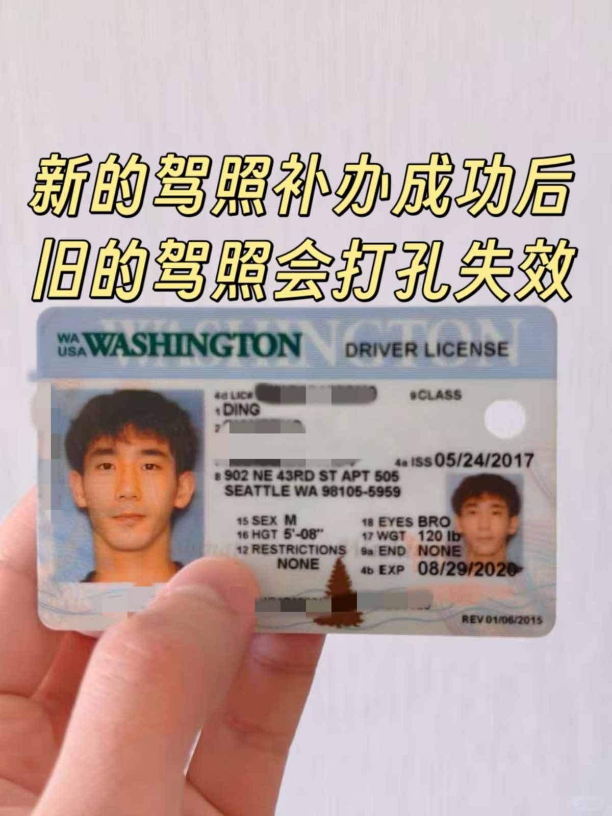 留子身份变游客后，过期的美国驾照成功补办 (2).jpg