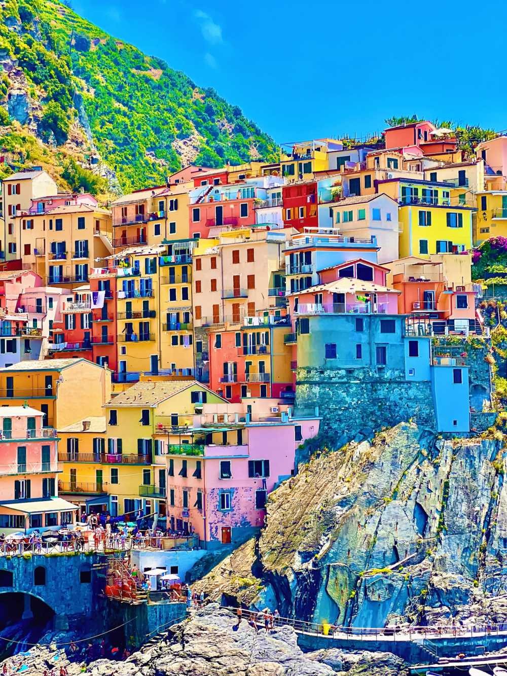 Cinque Terre is a collective term for five cliff fishing villages located on the.jpg