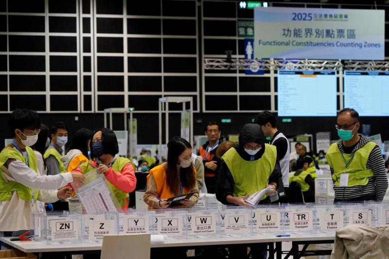 港立法會選舉投票率歷屆次低 北京批反中亂港分子煽惑選民不投票.jpg