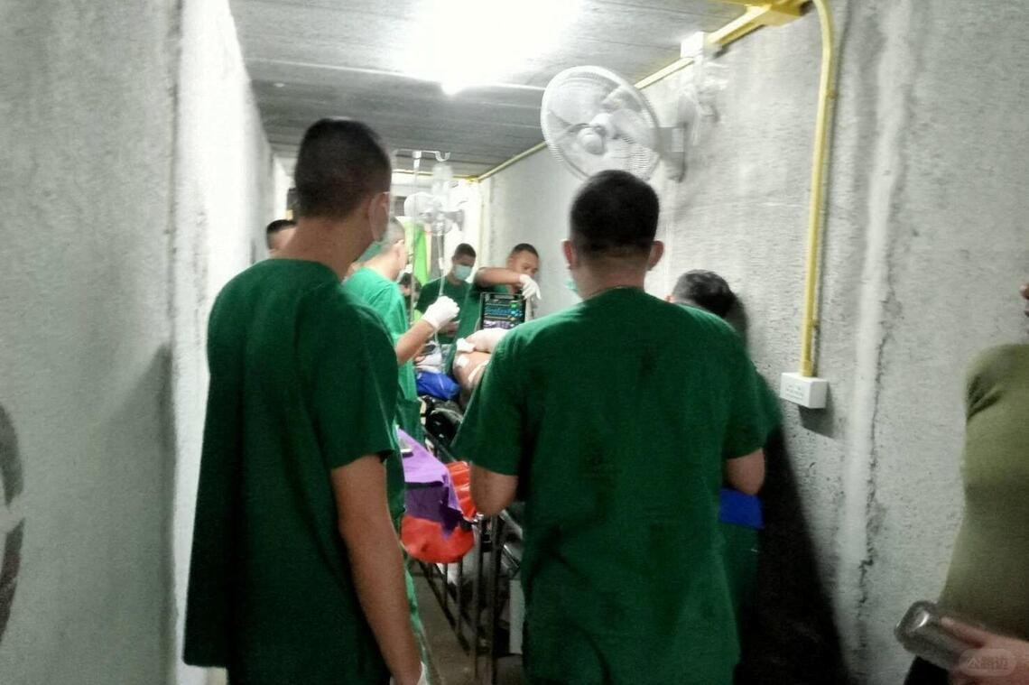 A hospital in Panongdonglak district on the Thai border was attacked on Wednesda.jpg