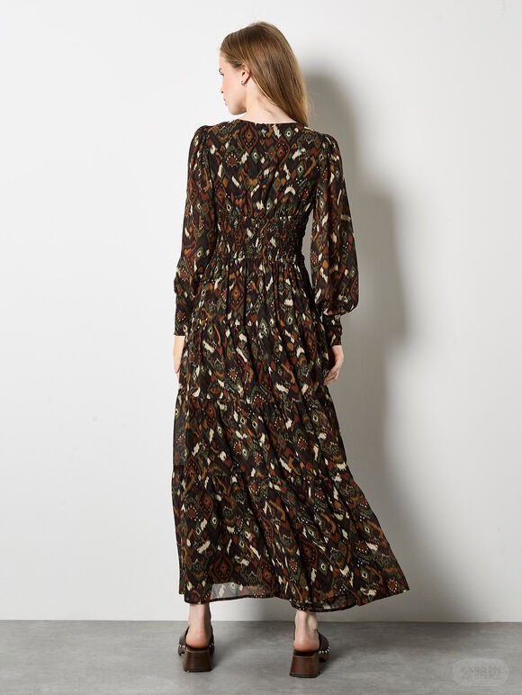 Ikat Chiffon Tiered Maxi Dress (4).jpg