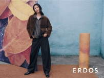 品牌代言人刘雯演绎ERDOS 2025秋冬系列