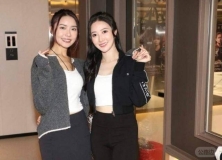 TVB小花拍新综艺被猛男用嘴喂糖，希望今年拿飞跃奖，亲自拉票