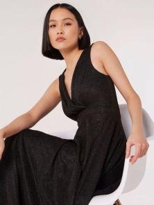 Why This Shimmer Wrap Maxi Dress from Apricot Became My Go-To for Holiday Glamour (and Why It Pairs Perfectly with My Clarks)