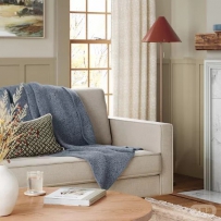 混色针织休闲毛毯 - Threshold