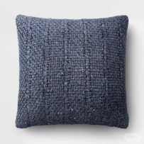 方形马海毛混纺针织抱枕 - Threshold