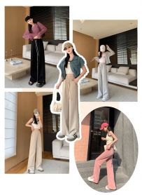 高品质尾货~29.9清仓！阔腿裤如何搭配出高级感?试试这几套穿搭，时尚大方还显瘦。