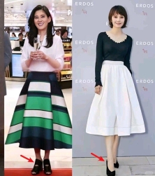 看了袁泉夏天穿搭，我发现：裙子不配丝袜，首饰戴2种，更显优雅