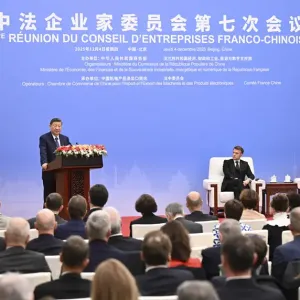 Chinese President Xi Jinping attended and addressed the closing ceremony of the 7th Meeting of the China-France Business Council