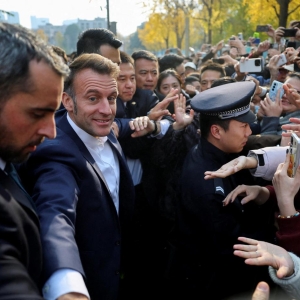 Xi Jinping, in a rare departure from Beijing, accompanied a foreign head of state to visit famous sights — but Macron's gains from the trip were scant.