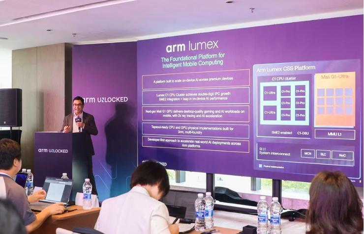 Arm's' clever trick 'to accelerate the popularization of end-to-end AI, increasing the AI performance of Lumex CPU by 5 times-gonglubian
