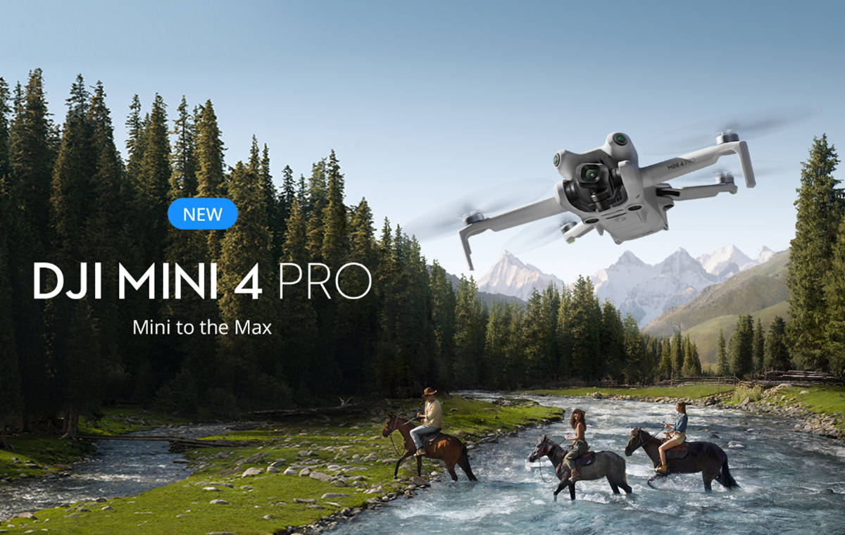 DJI launches Mini 4 Pro drone, bringing 4K60FPS HDR in a 249g body-gonglubian