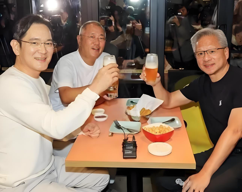 Huang Renxun’s computing power empire is currently facing two major concerns: finding “reinforcements” in South Korea, saying “partner”, and having a glass of beer. What are the chances of winning?-gonglubian