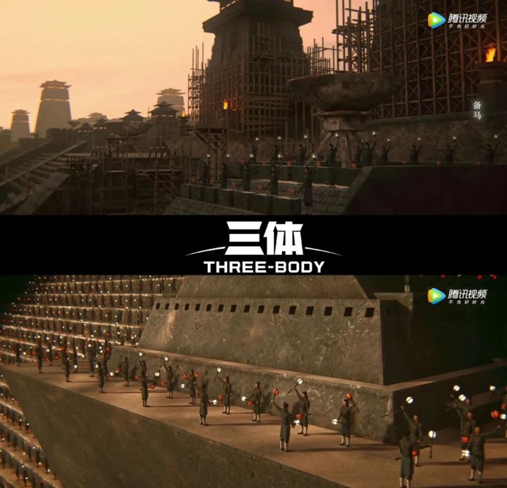 《三体》中震撼的“三体游戏”场景